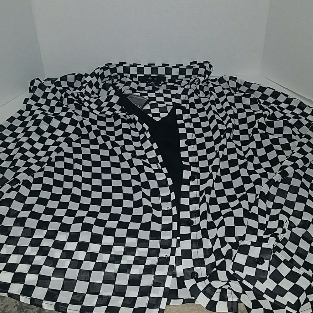 Checkered Blouse